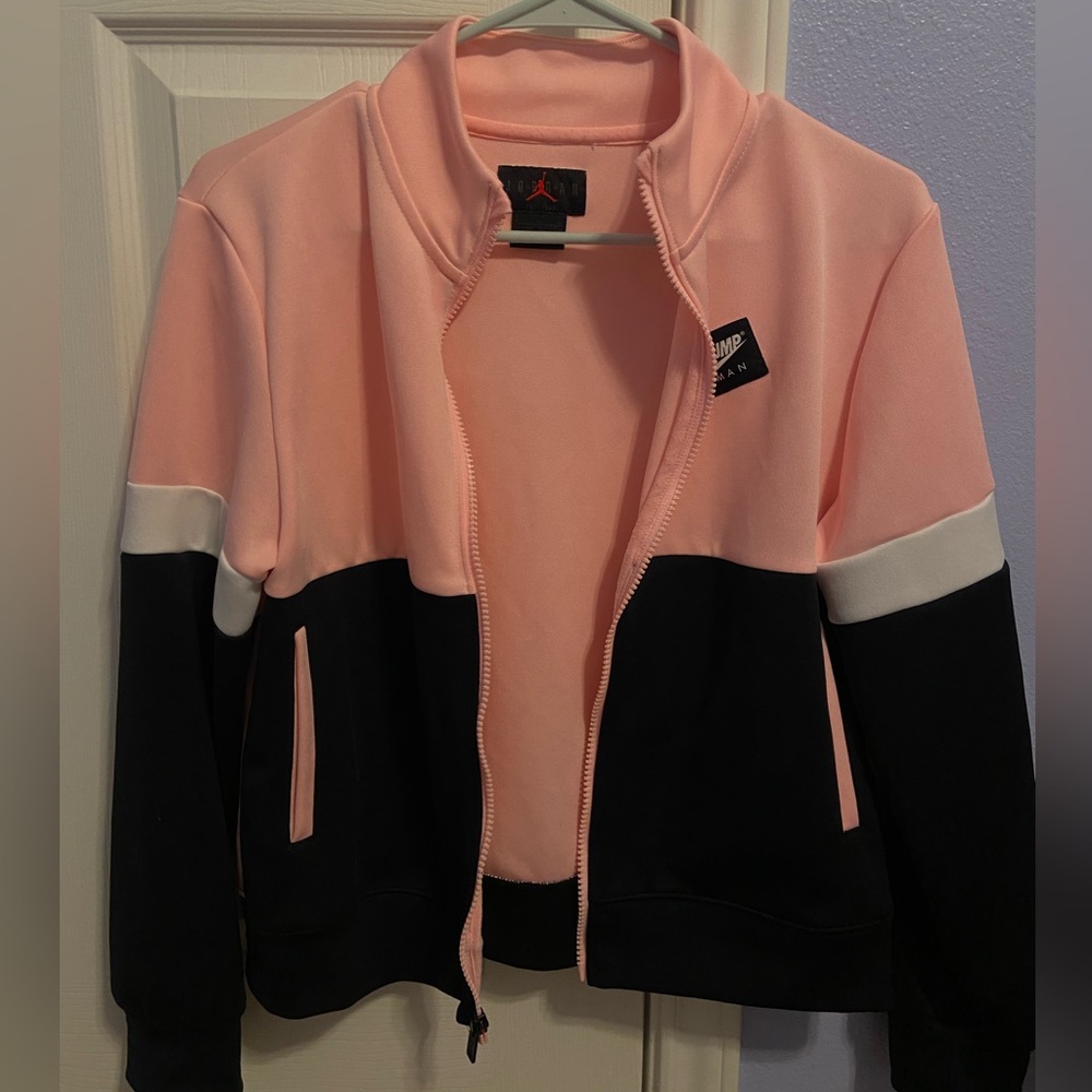 Pink Jordan Zip-Up Jacket